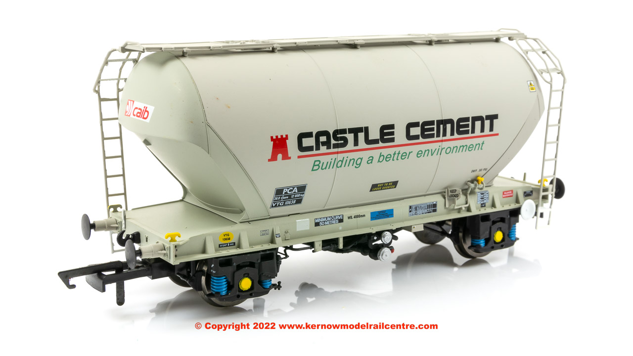 ACC2035CS-P Accurascale PCA - Cement Wagon Triple Pack - VTG Castle Cement